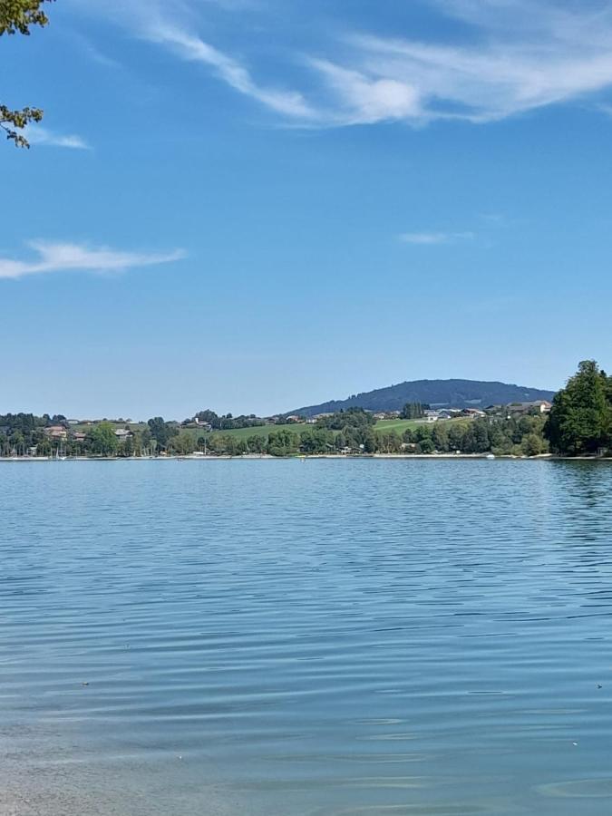 Mobilheim Chalet Bei Georg Seekirchen am Wallersee Dış mekan fotoğraf